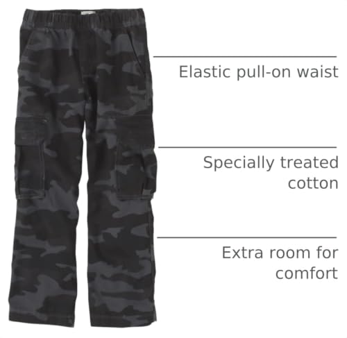 Image of The Children's Place Boys Pull on Cargo Pants,Night Camo Single,18H