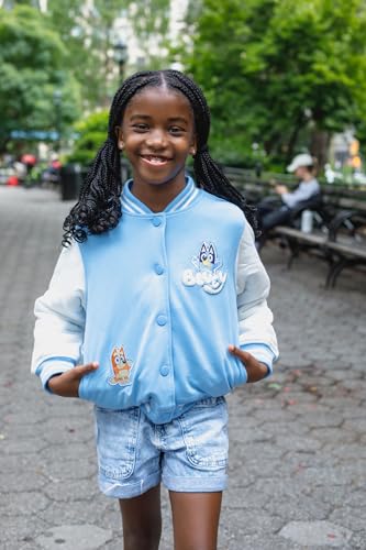 Bluey Varsity Bomber Jacket Toddler to Big Kid4