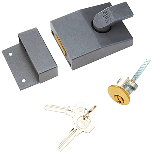 Yale Locks 82 - Serratura Di Sicurezza Nightlatch Dmg, Cilindro In Ottone 60 Mm, Inscatolato