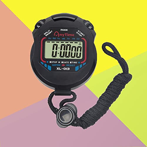 BESPORTBLE 3Pcs Stopwatch Digital Sports Timer para O Tempo de Treinamento de Árbitros de Competiçõe