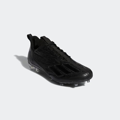adidas Men's Adizero Football Shoe, Black/Black/Black, 13 - Thumbnail 6
