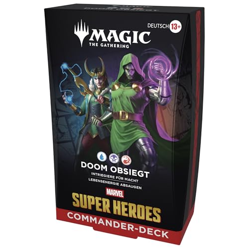 Magic: The Gathering | Marvel Super Heroes Commander-Deck Doom obsiegt (Deutsche Version)