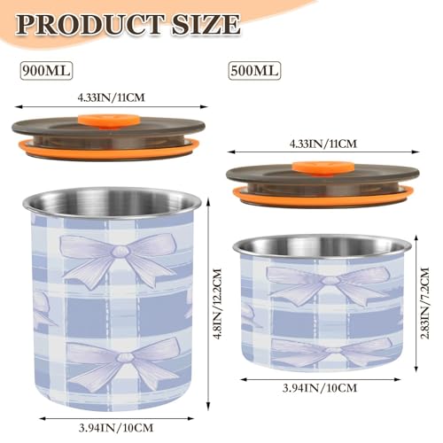 Envase hermético para café de acero inoxidable 17oz miniatura 2
