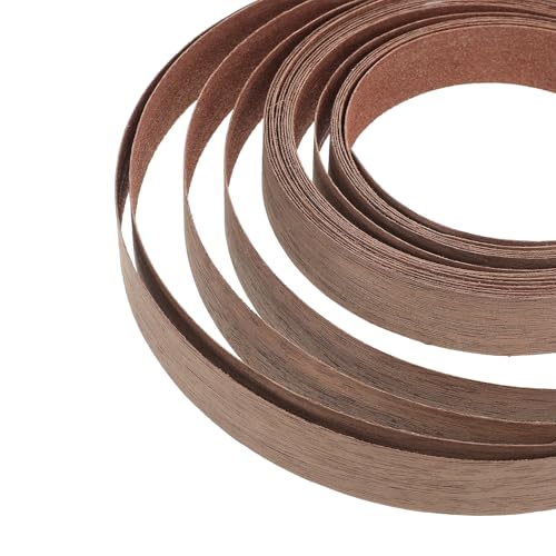 BAZEITFLOW 木質封?家具用厚手無垢材エッジトリムストリップ 長持ち耐摩耗 キャビネット修理 ドア窓用自然木材補強家具エッジシール