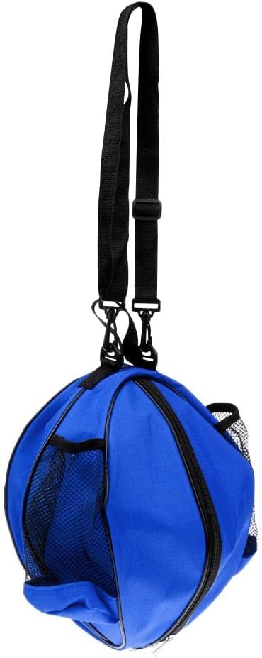SM SunniMix Basketball Carry Bag Oxford Cloth PVC Waterproof Adjustable Strap Handbag Suitable for Men Women Sports Travel Outdoor Use
