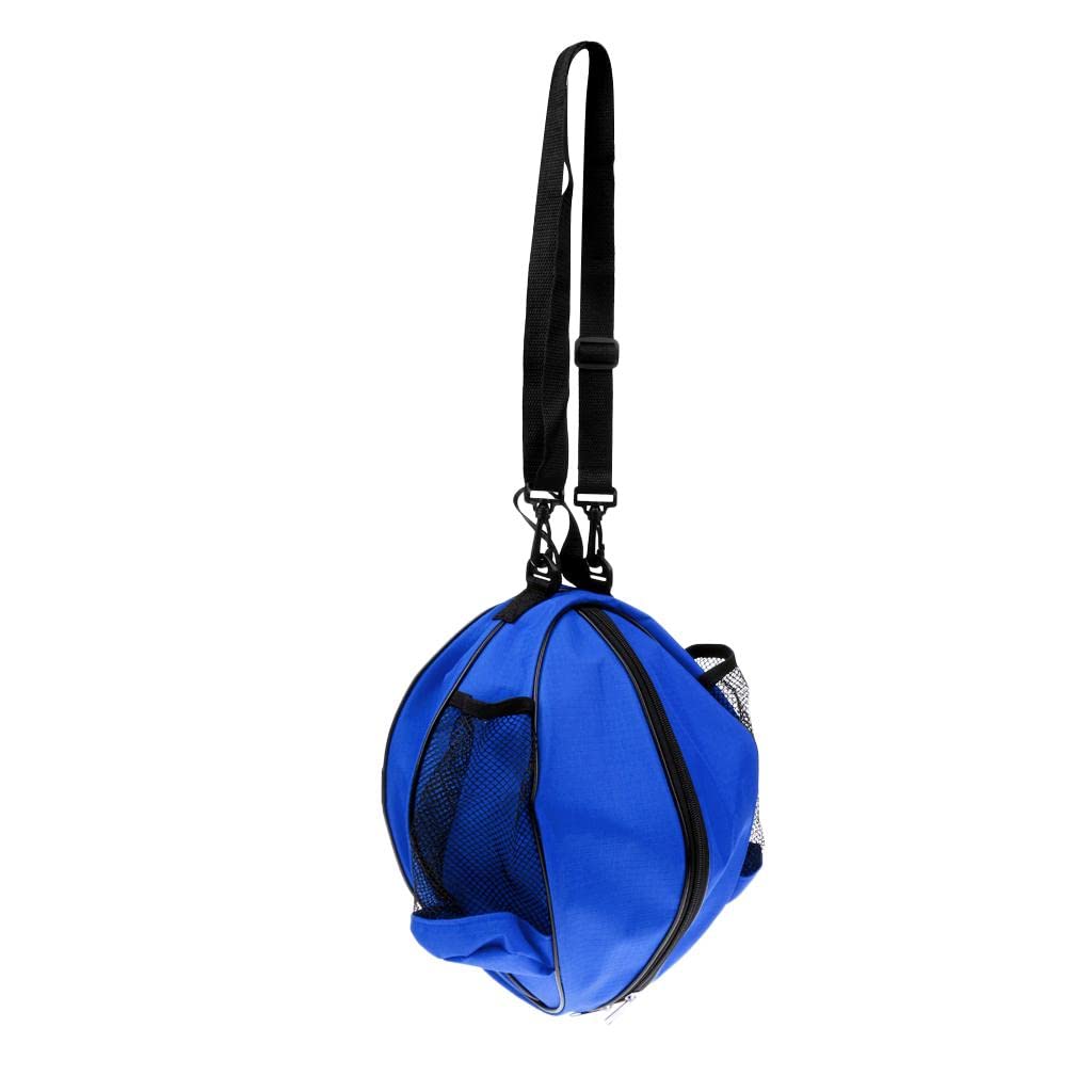 CLUB BOLLYWOOD Waterproof Basketball Carry Bag + Adjustable Shoulder Strap Blue-image-21