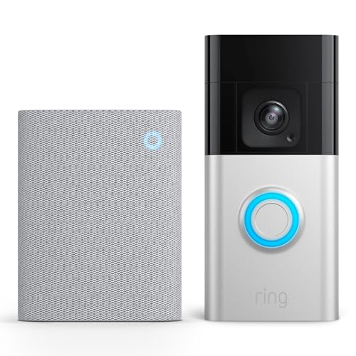 Ring Videocitofono Pro a batteria (Battery Video Doorbell Pro) + Chime (3ª gen.) | campanello con telecamera senza fili | Rilevazione di movimento 3D | Prova gratuita di 30 giorni di Ring Home