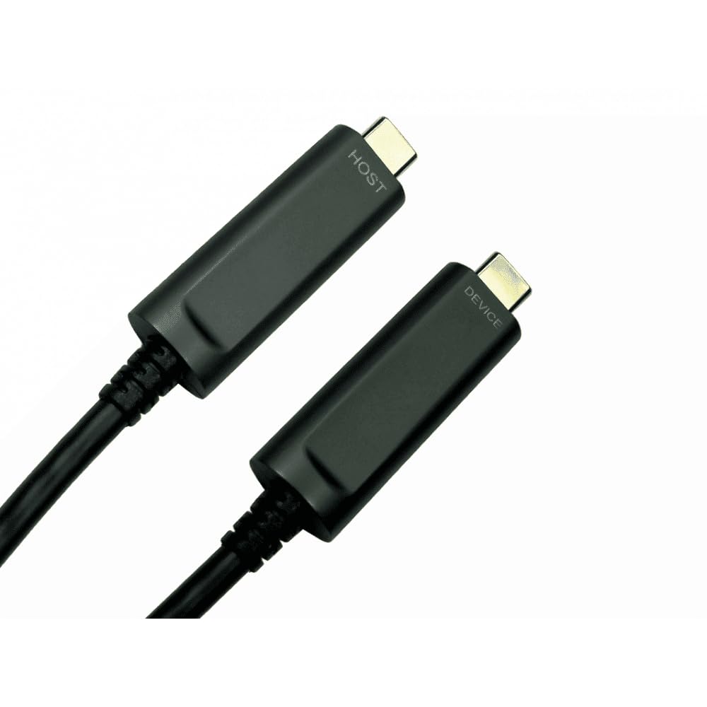 Cables Direct Aocusb3C-015 Cavo Usb Usb 3.2 Gen 1 [3.1 Gen 1] 15 M Usb C 10 Gbit/s Nero (cdl 15m Usb 10gbps Type C Aoc Cab)