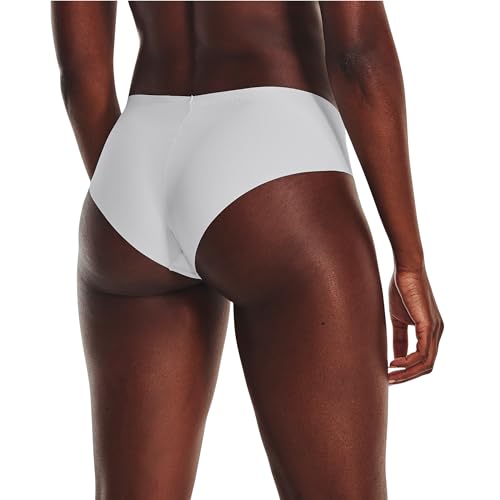 Image of Under Armour Women's Deprecated-3-pack Pure Stretch No Show Hipster Underwear, All-day Comfort Fit & Ultra-soft