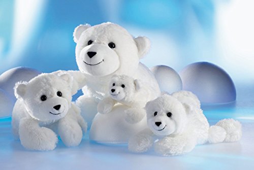 Plüsch Eisbär „Knut Knuddel“ – Schaffer 1370 - Kuscheltier Eisbär - weich & flauschig - Stofftier für Babys & Kinder ab 0 Jahren – waschbar - Größe S - 20 cm - weiß