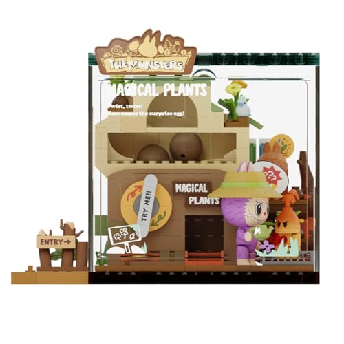 POPMART THE MONSTERS Forest Secret Base シリーズブロックフィギュア Part 2 Magical Plants Labubu ラブブ ポップマート