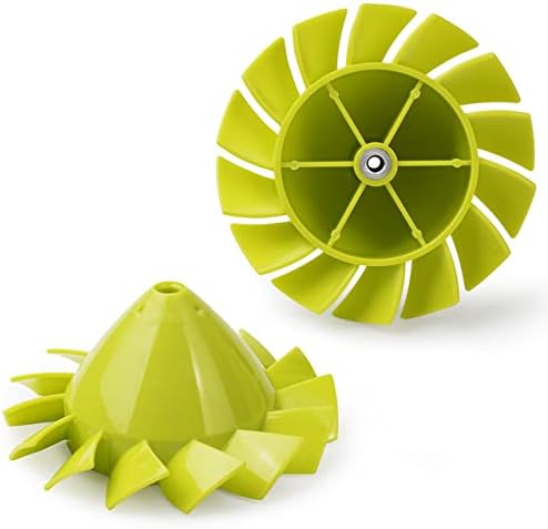 Set Di 2 Ventole Soffianti Di Ricambio Per Soffiatori Homelite E Ryobi 18V: Compatibili Con Modelli P2108, P21081, P21081VN