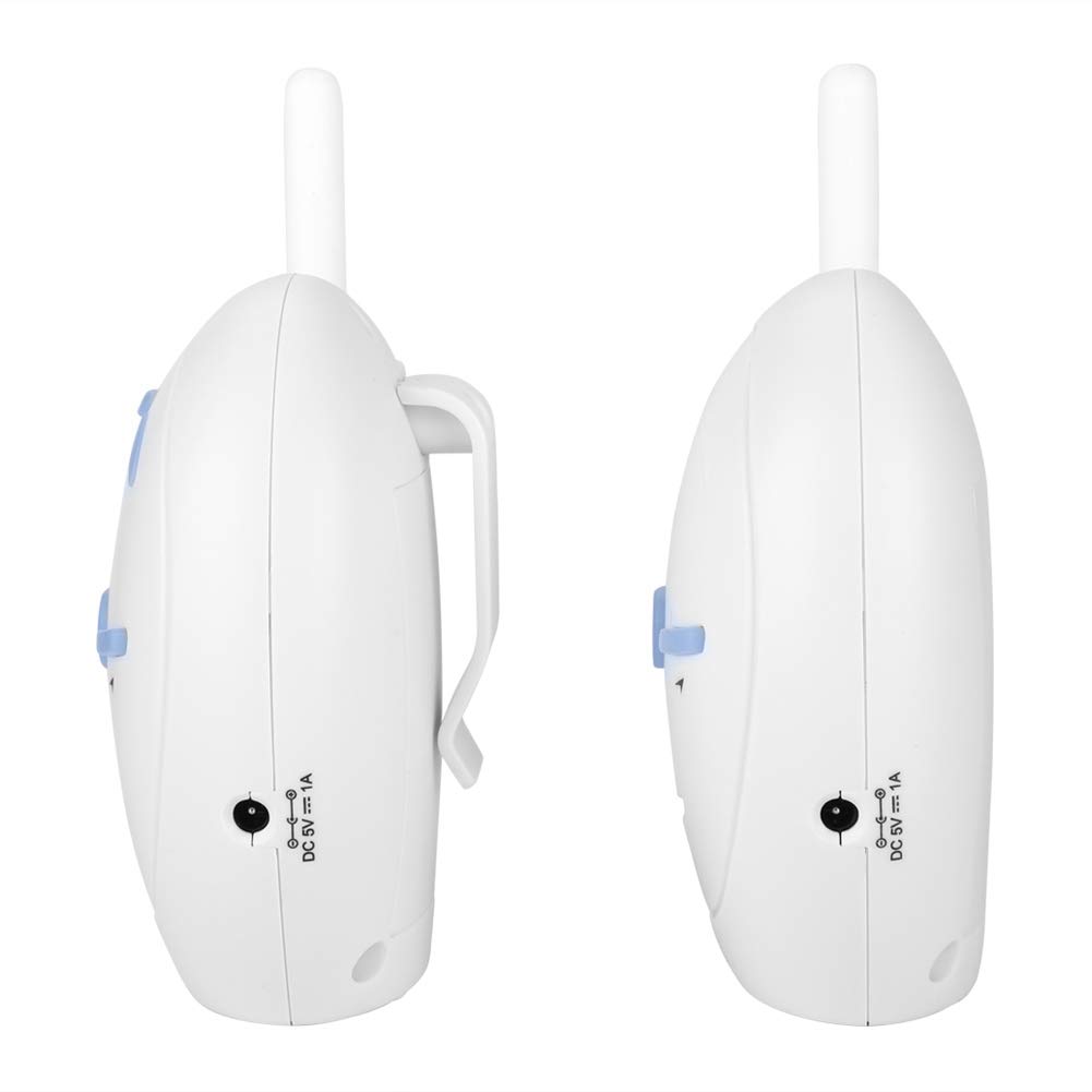 2.4GHz Monitor de Bebés Inalámbrico, Vigilabebés, Cámara de Intercomunicación Alarma Electrónica, con Audio Bidireccional,para Bebé (EU)