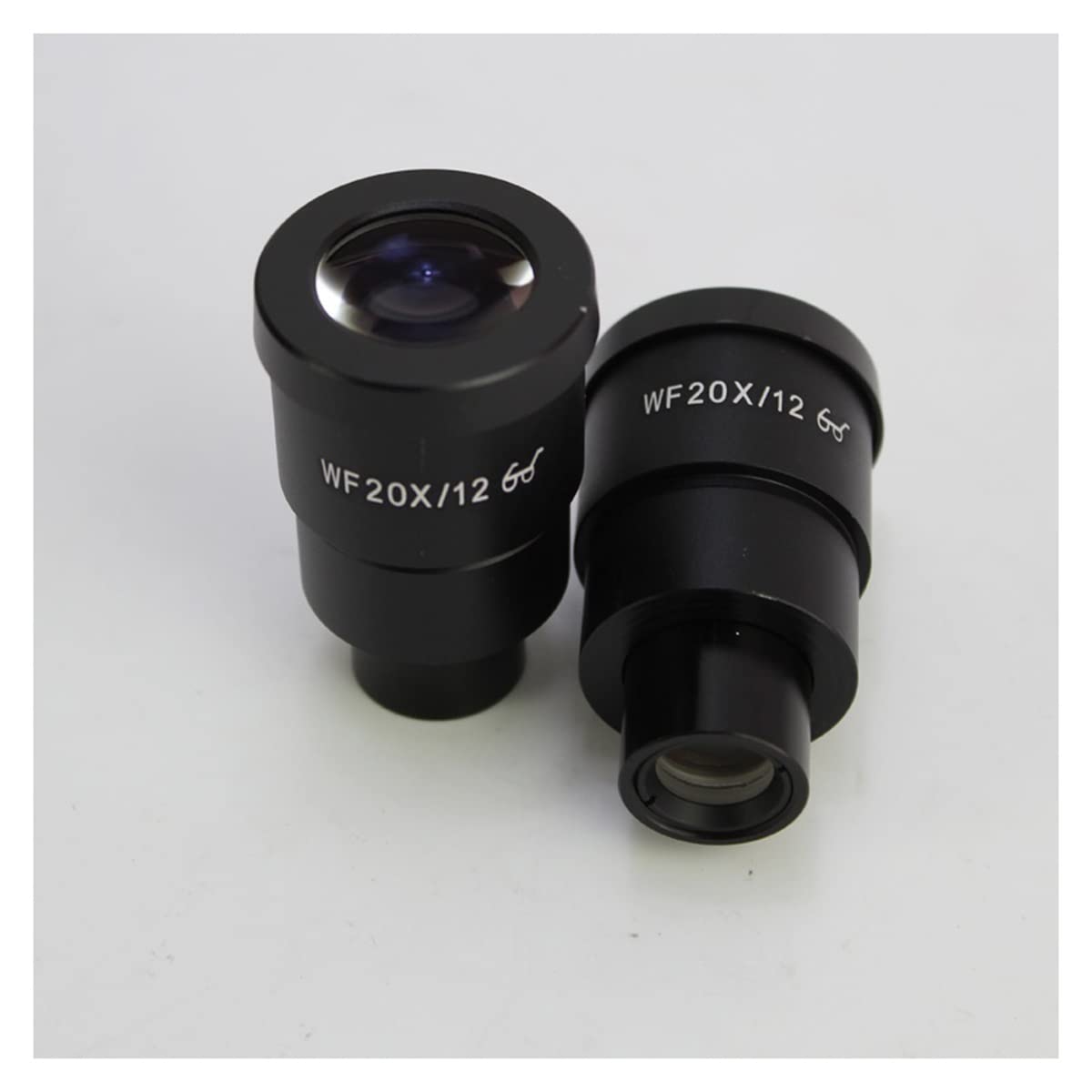 Microscope 2 PCS WF10X WF20X WF15X WF25X High Eyepoint Eyepiece for Stereo Microscope Eyepieces Parts Or Accessories(2PC WF10X 20mm)