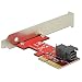 Produktbild Delock PCI Express X4 Karte > 1 x intern SFF-8643 NVMe  Low Profile Form Faktor
