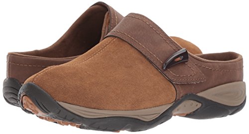 Easy Spirit Women's Eliana Mule,Dark Natural/Brown Suede,12 M Us #TOP6