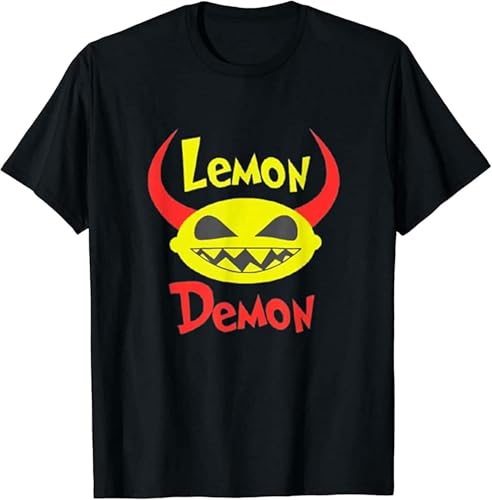 DJCBBSYe Dhgejd Lemon Demon Fruits Funny Men Woman T-Shirt