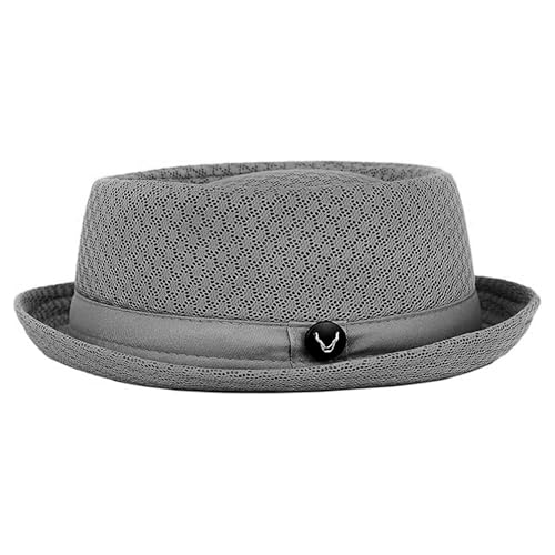 Image of The Hat Depot Unisex Light Weight Classic Soft Cool Mesh Pork Pie hat