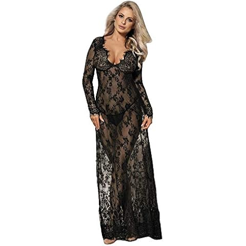 comeondear Nuisette Sexy Longue Cover