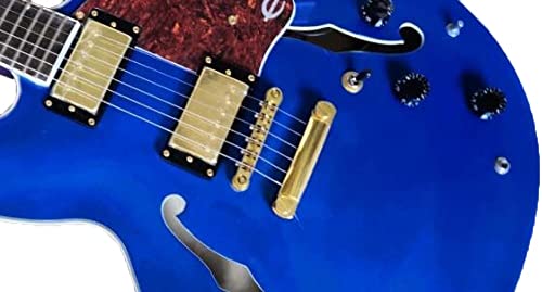 skjos Guitares d’acier Acoustique en Acier Acoustique De Guitare De Guitare De Guitare Électrique Bleu (Color : 38inch) - Les Beatles, Paul McCartney, John Lennon, RIngo Starr, George Harrison skjos Guitares d'acier Acoustique en Acier Acoustique De Guitare De Guitare De Guitare Électrique Bleu (Color : 38inch)