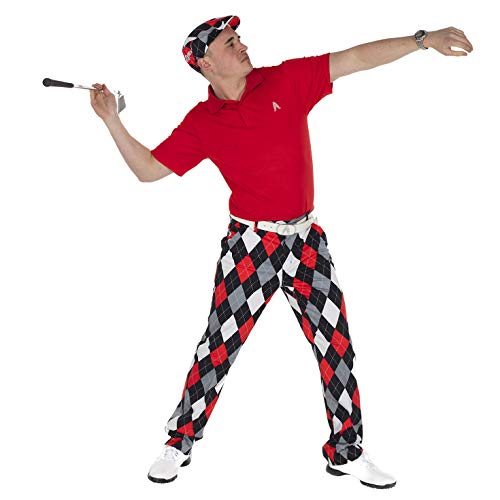 Royal & Awesome Men's Golf Flat Cap, Funny Golf Hats2