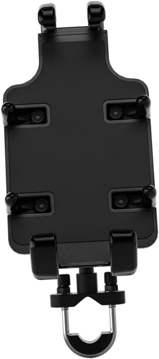 Didiseaon Aluminum Motorbike Phone Mount Holder for Riders with 360° Rotation GPS Navigation Bracket Compatible with Electric and Off-Road Bikes