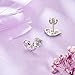 Yearace Sea Otter Stud Earrings - Cute Otter Design, Symbol of Friendship & Love, Hypoallergenic 925 Sterling Silver -Gift for Women, Daily Wear & Special Occasions