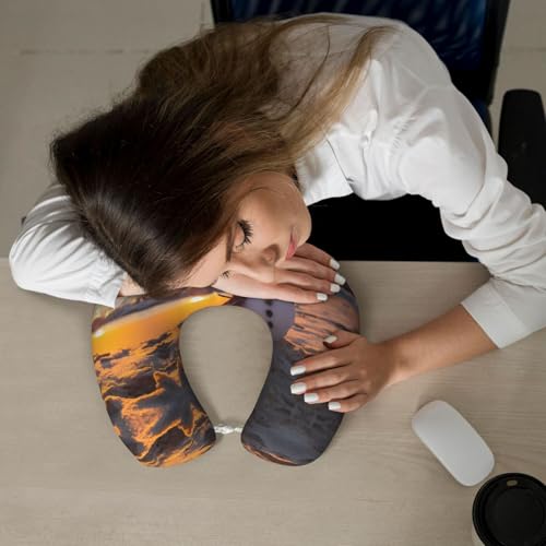 Almohada de espuma viscoelástica tamaño único con soporte cervical miniatura 7