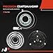 A-Premium Air Conditioner AC Compressor Clutch Kit Compatible with Volvo C70 2004 2006-2013, C30 2008-2013, S40 2005-2011, V50 2005-2011, V70 1999-2000 2.4L