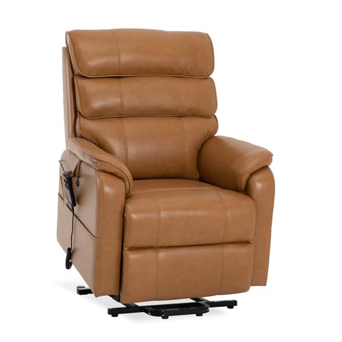 DYNOX Genuine Leather Power Lift Recliner