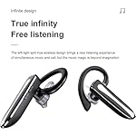 Truck-Driver-Bluetooth-Headset-for-Cell-Phones-Wireless-Earbuds-with-Earhooks-IPX7-Waterproof-Dual-Microphone-Earpiece-in-Ear-Hands-Free-Single-Headphone-Charging-Case-for-Driving-Business-Android-iOS