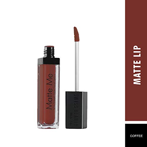Image of Swiss Beauty Ultra Smooth Matte Liquid Lipstick, Coffee 302-11, 6ml - Smooth Lip Color, Weightless Finish, Silky Matte Finish, Iconic Lip, Matte Finish, Matte Lipstick, Liquid Lipstick (Pack of 2)