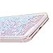 iPhone 7 Plus Case, Maxdara iPhone 7 Plus 5.5 inch Hard Case Flowing Liquid Floating Luxury Bling Glitter Sparkle Case Cover Fashion Creative Design for Girls Children (Blue&Pink)