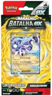 Cartas Pokémon Deck Baralho Batalha Fábulas Nebulosas Copag (Mira...