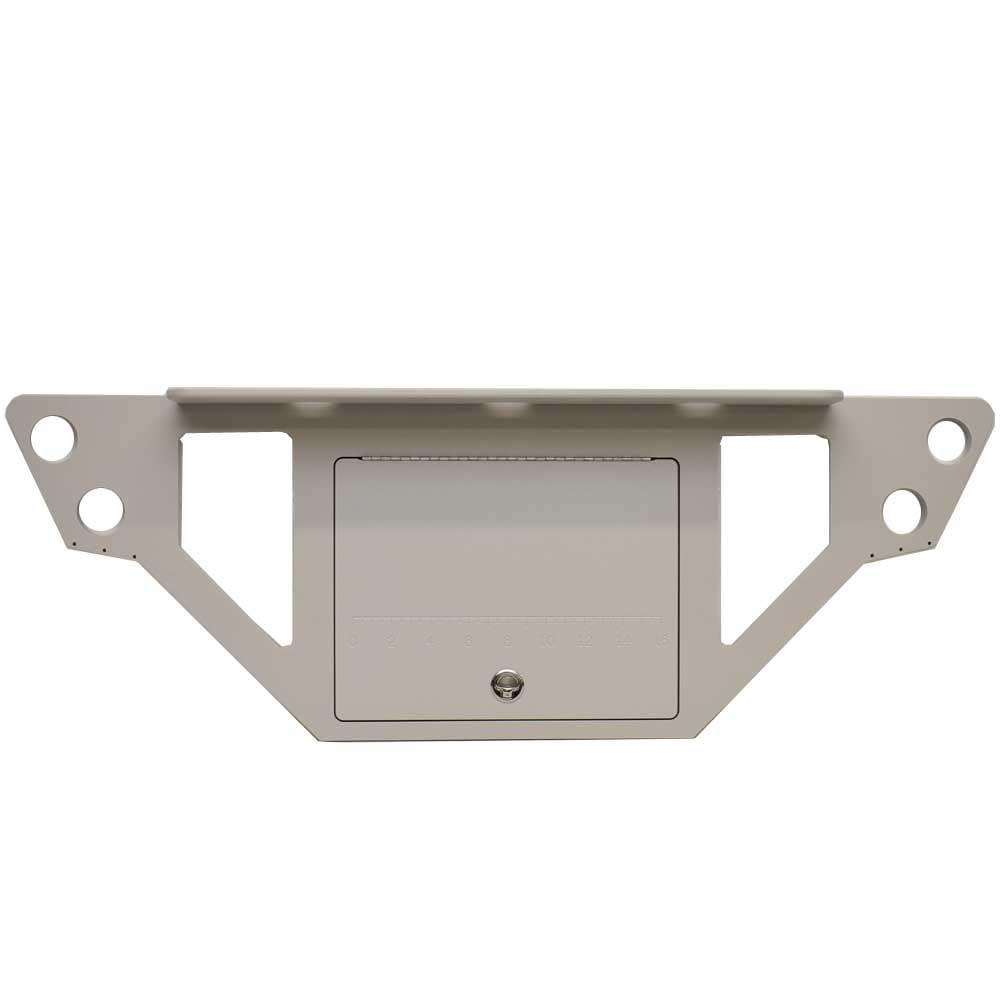 Lowe Boat Fish Station Lid 2097464 | Gray Starboard 51 3/4 x 18 Inch
