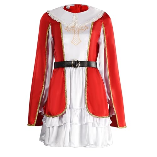 Costume mousquetaire médiéval femme robe de guerrier Renaissance pour Carnaval