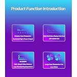 MOUGOL AMD Radeon RX 580 8GB Video Graphics Card with 256 Bit GDDR5 PCI Express x 16 3.0 Equipped with Freeze Dual Fans for Working Gaming GPU - Image 3