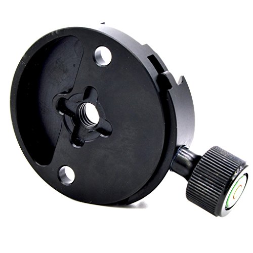 Grampo e placa de liberação rápida QR para tripé bola cabeça adaptador de metal