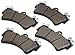 Price comparison product image BOSCH 0986424739 EuroLine Disc Brake Pad Set - Compatible With Select Audi Q7, R8; Porsche Cayenne; Volkswagen Touareg - FRONT