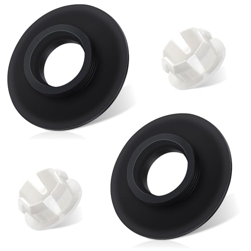Flush Valve Seal for Ideal Standard SV01967 Replacement kit 2 Pcs Black
