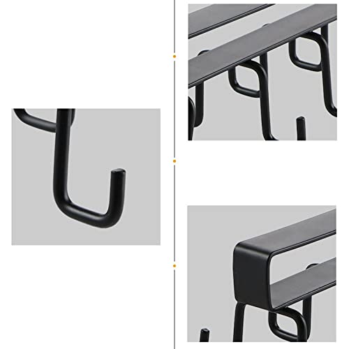 Cabide para Utensílios de Cozinha Sem Perfuração Suporte para Utensílio de Armário Cabide de Ferro G