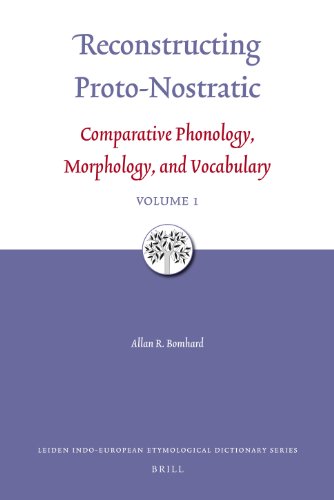 Reconstructing Proto-Nostratic (2 Vols): Comparative Phonology, Morphology, and Vocabulary (Leiden Indo-European Etymological Dictionary Series)
