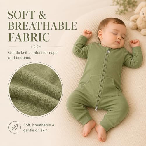 Image of Toddler Sleep Sack with Feet, Long Sleeve, 3-4T, 1-Pack