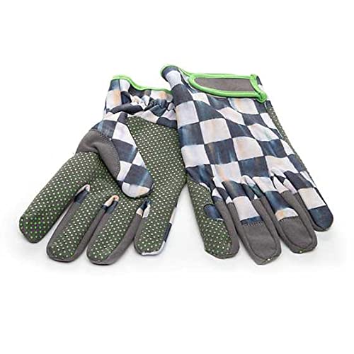 MACKENZIE-CHILDS Courtly Check Garden Gloves - Large
