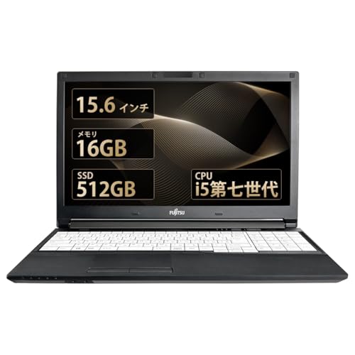 �y�����ςݕi�z �x�m�ʃm�[�g�p�\�R��LifeBook A577/Core i5-7200U����/15.6�^�m�[�gPC/Windows 11 Pro/MS 0ffice 2019���� �����ݒ��/DVD�}���`�h���C�u/�O�tWiFi/Bluetooth/HDM
