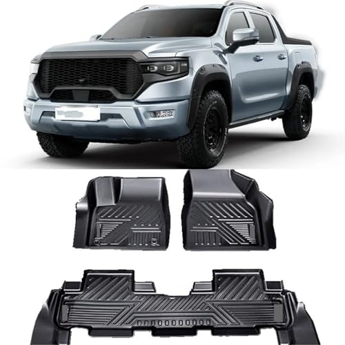 Tapis de sol voiture Foton Tunland V7 V9 étanche et tous temps protecteur - 5