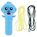 Toyvian Stringa Corda Elica Corda Launcher Giocattolo Portable Rope Launcher Thruster Giocattolo Zip String Toy Giocattolo Elettrico per Tutte Le Età Graditio