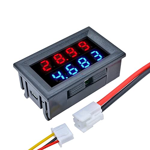 DC Volt/Amp Meter 200V 10A Display