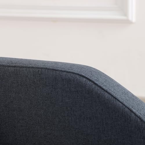 PawHut Hundesofa, Haustiersofa Katzensofa Hundebett für mittelgroße und große Hunde, Hundecouch mit Erhöhtem Design, Hundesessel mit Holzbeine, Dunkelgrau, 95 x 63 x 39 cm