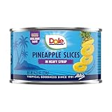 DOLE Pineapple Slices in Heavy Syrup, 8.25 Ounce Can